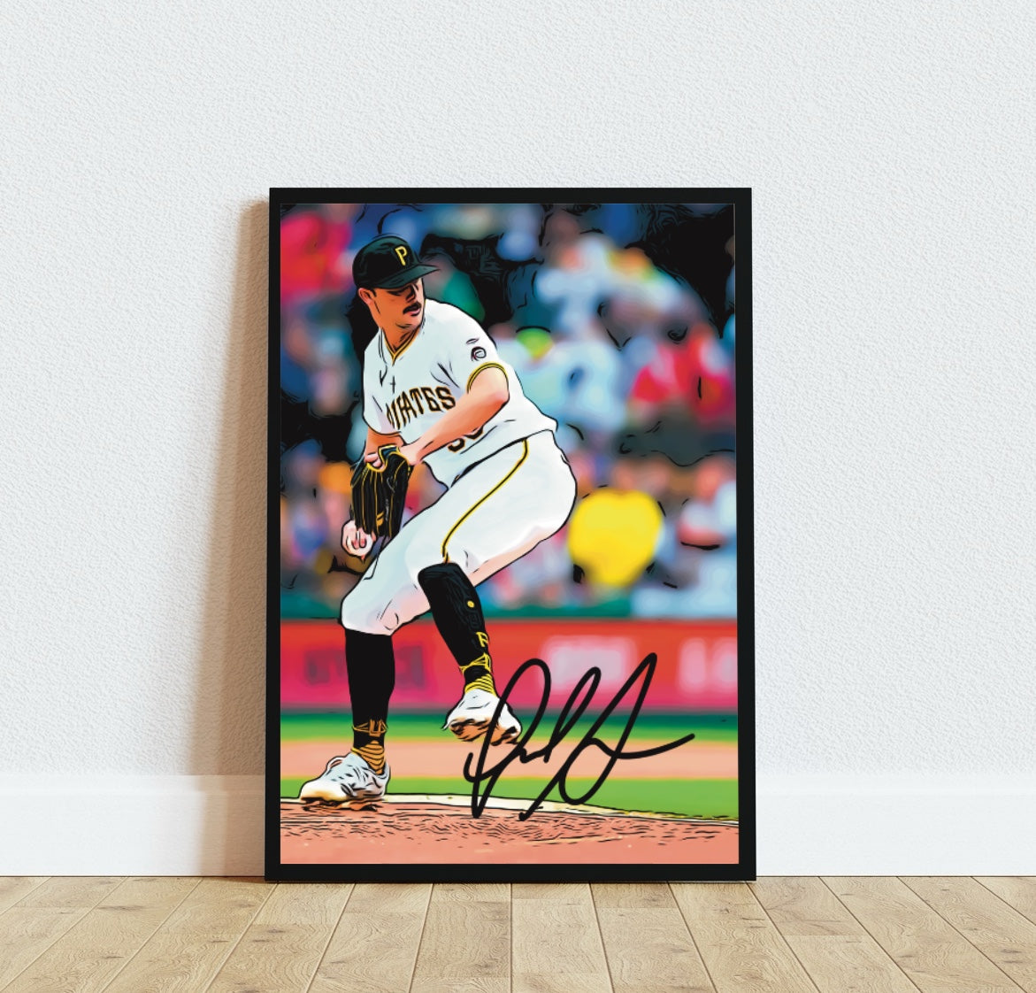 Paul Skenes Autograph Pittsburgh Pirates MLB 2024 Signature Series MLB