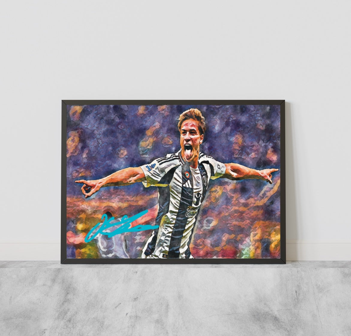 Kenan Yıldız Juventus #10 Autografo Signature Series SERIE A
