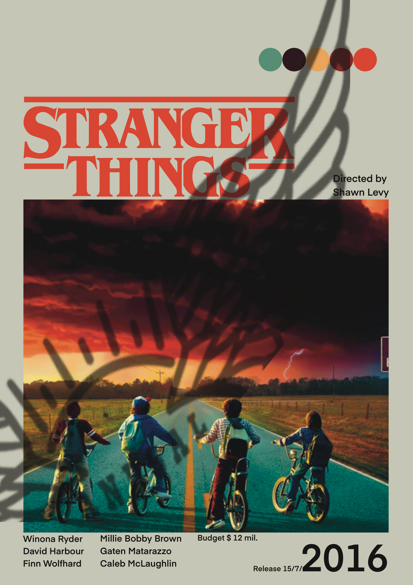 Stranger Things 1 Stampa Grafica Alta Qualità