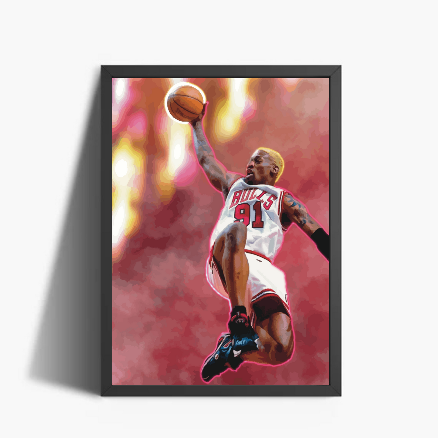 Dennis Rodman Chicago Bulls ICON