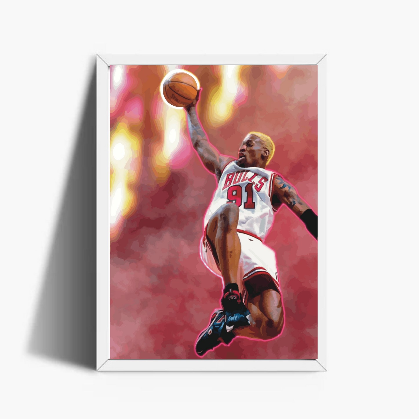 Dennis Rodman Chicago Bulls ICON