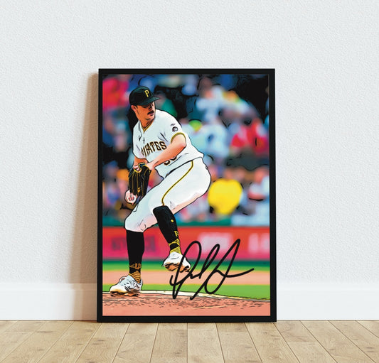 Paul Skenes Autograph Pittsburgh Pirates MLB 2024 Signature Series MLB