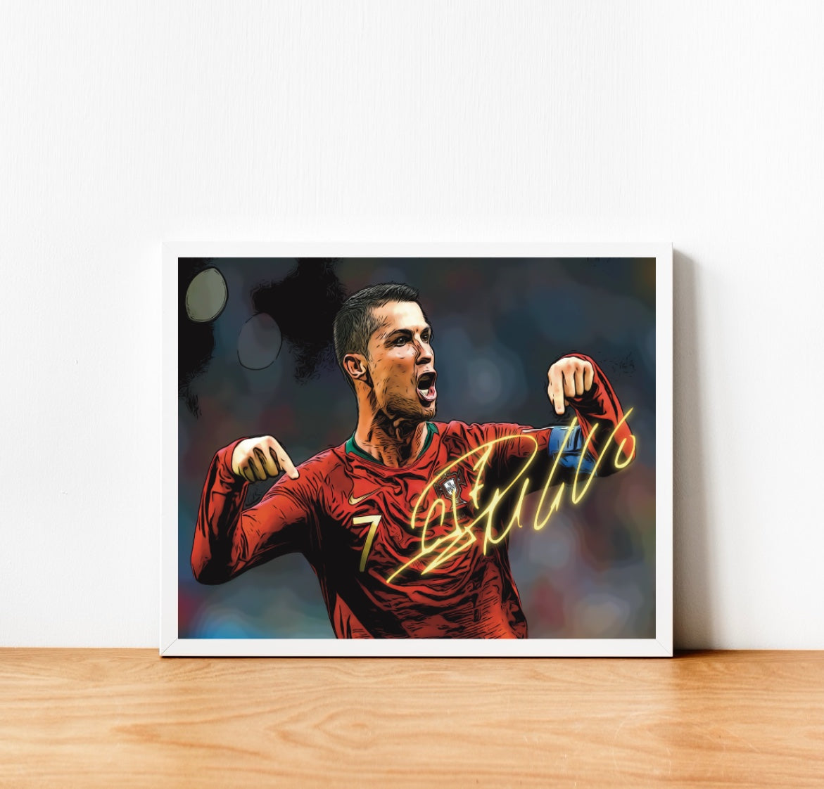 Cristiano Ronaldo CR7 Portogallo Autografo Signature Series EURO 2024 Germany