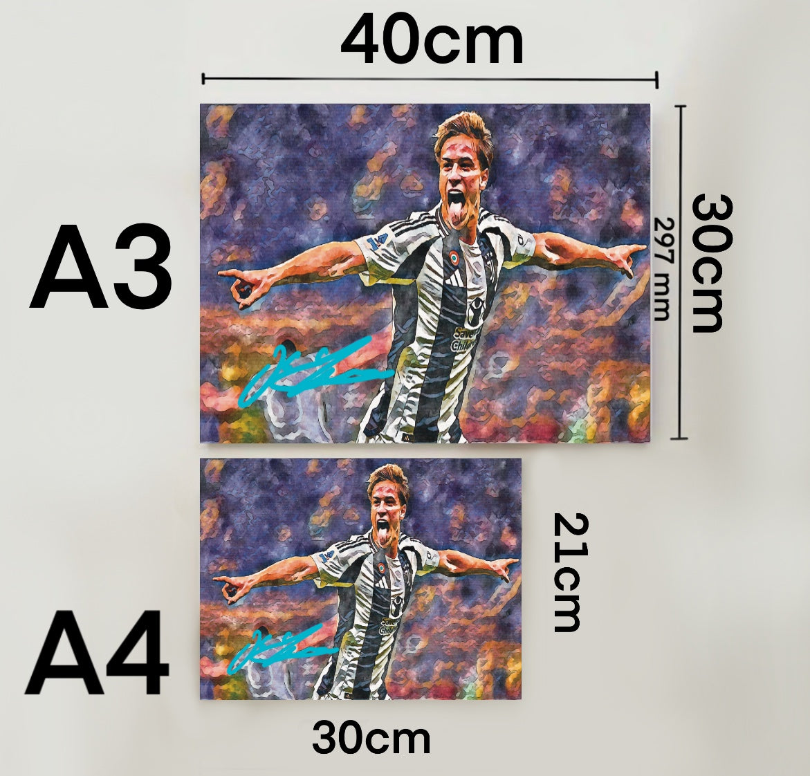 Kenan Yıldız Juventus #10 Autografo Signature Series SERIE A