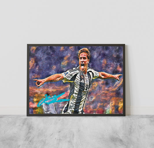 Kenan Yıldız Juventus #10 Autografo Signature Series SERIE A