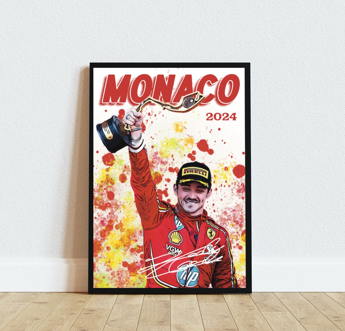 Charles Leclerc Gran Premio di Monaco 2024 Ferrari Formula 1 Grand Prix Series Montecarlo