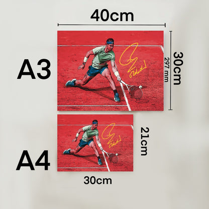 Rafael Nadal Roland Garros Autografo Signature Series Tennis