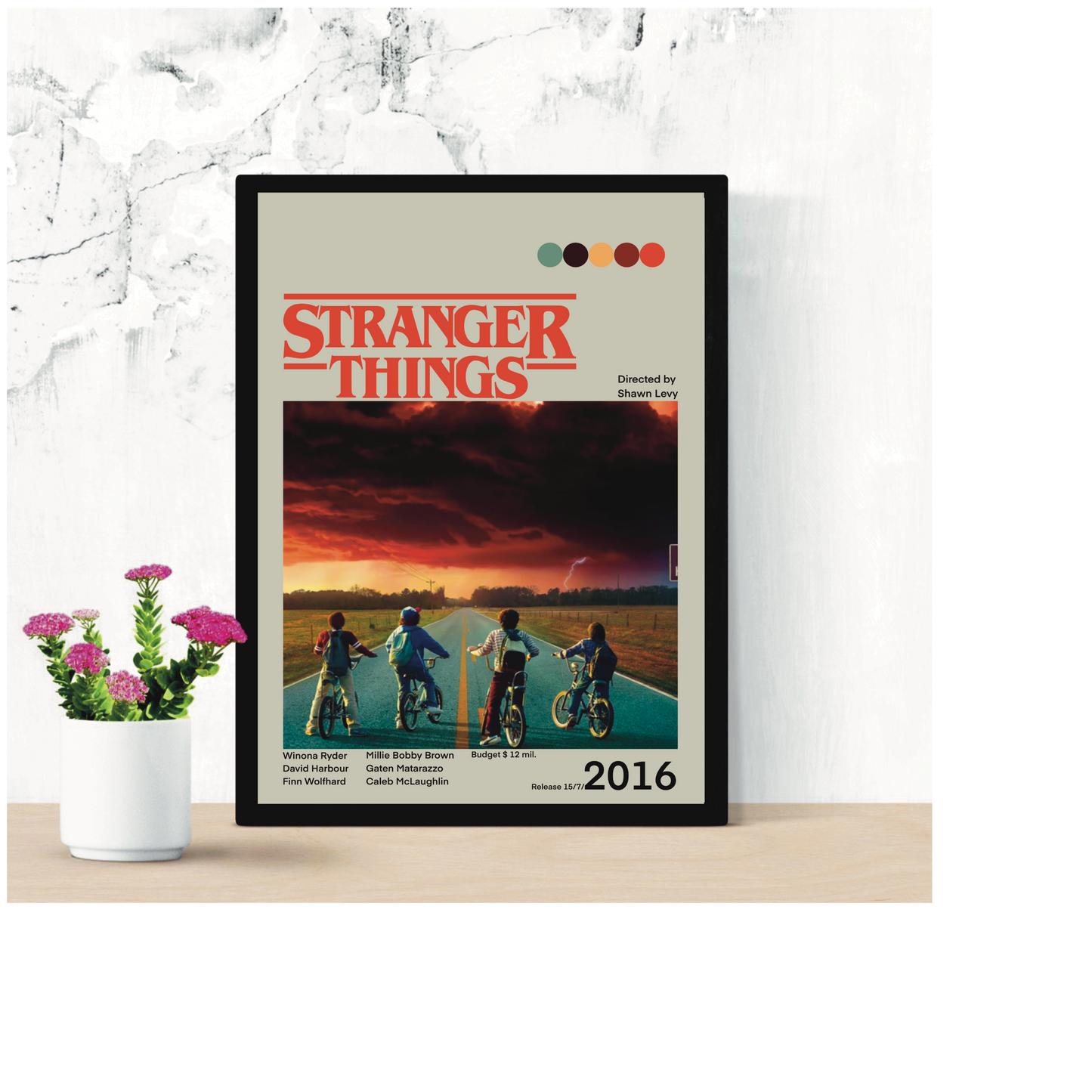 Stranger Things 1 Stampa Grafica Alta Qualità