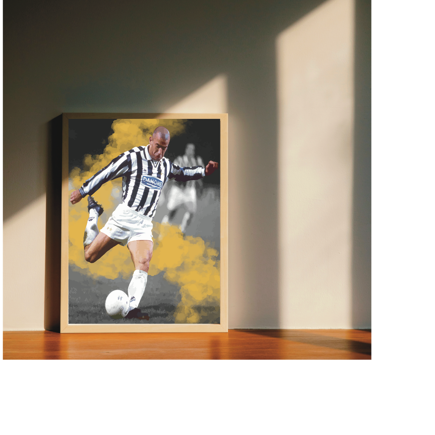 Gianluca Vialli Juventus Stampa Grafica Alta Qualità
