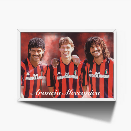 Arancia Meccanica A.C. Milan Stampa Grafica Alta Qualità
