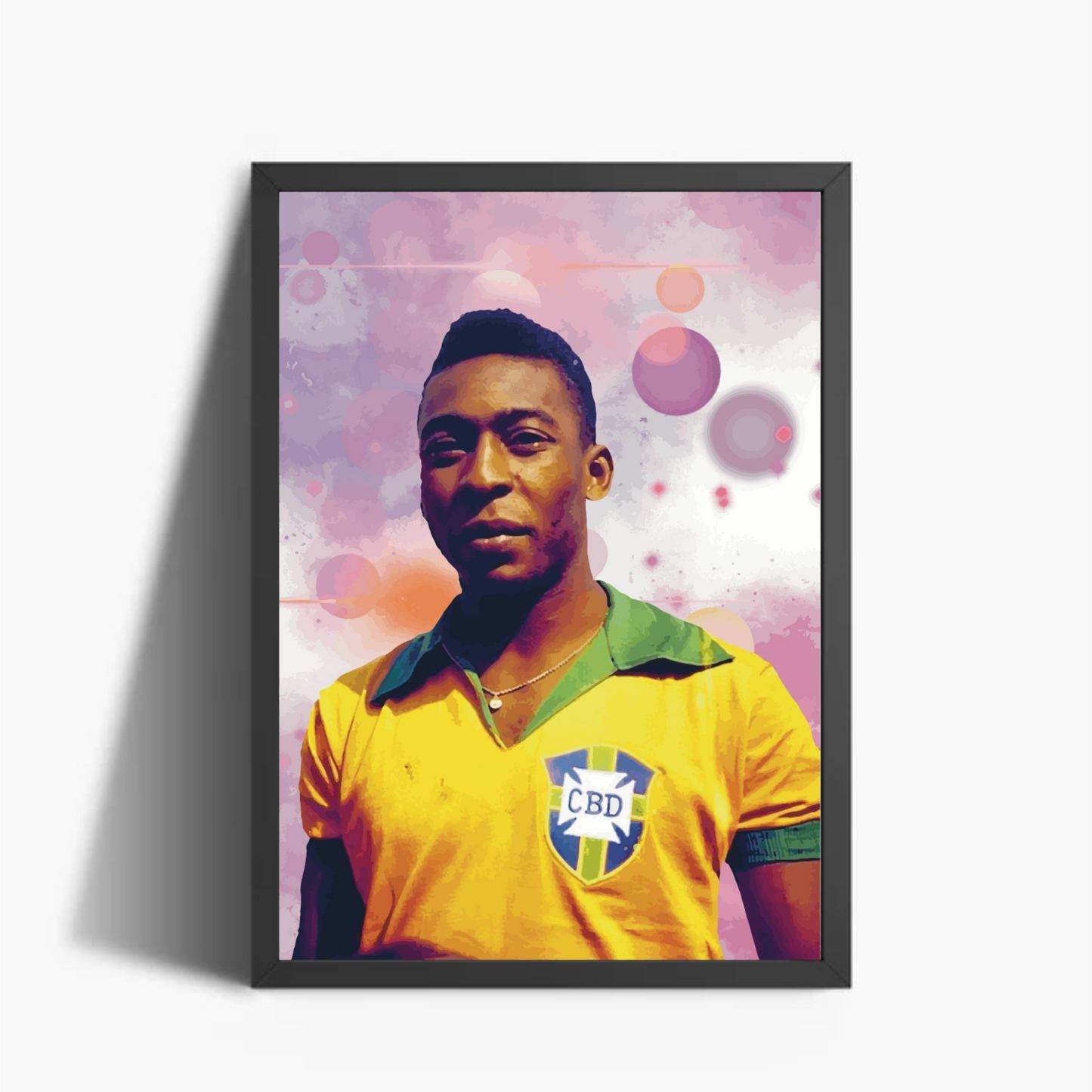 Pelé Brasile Stampa Grafica