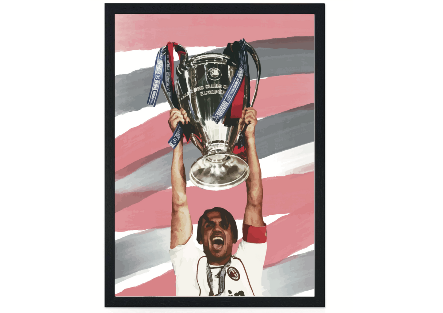 Paolo Maldini A.C. Milan Stampa Grafica