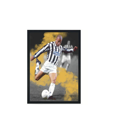 Gianluca Vialli Juventus Stampa Grafica Alta Qualità