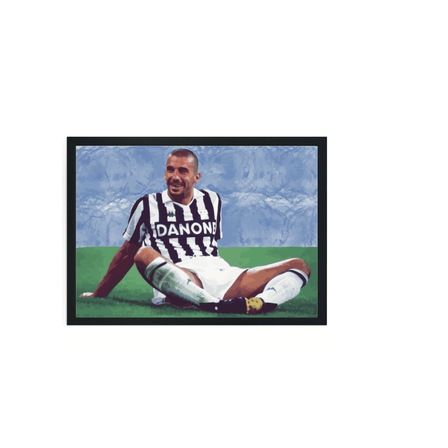 Gianluca Vialli Juventus Stampa Grafica