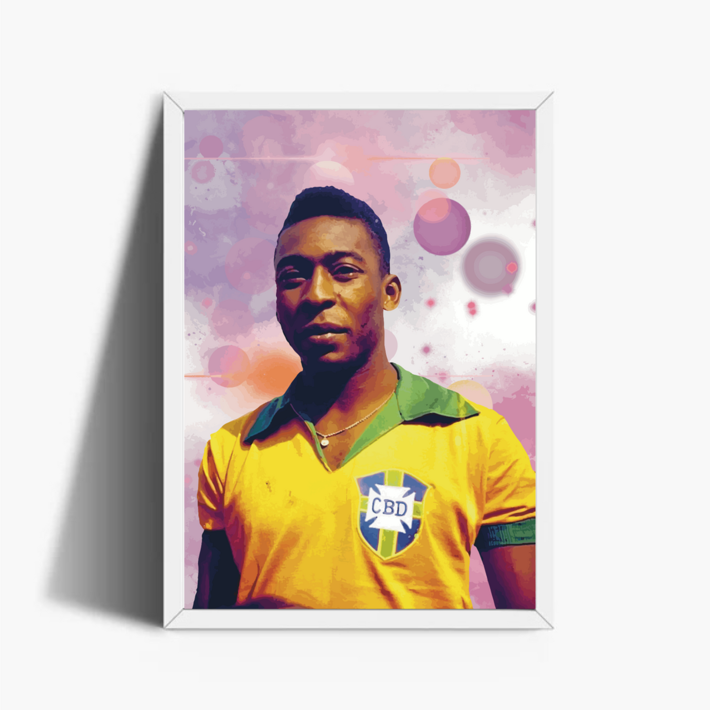 Pelé Brasile Stampa Grafica