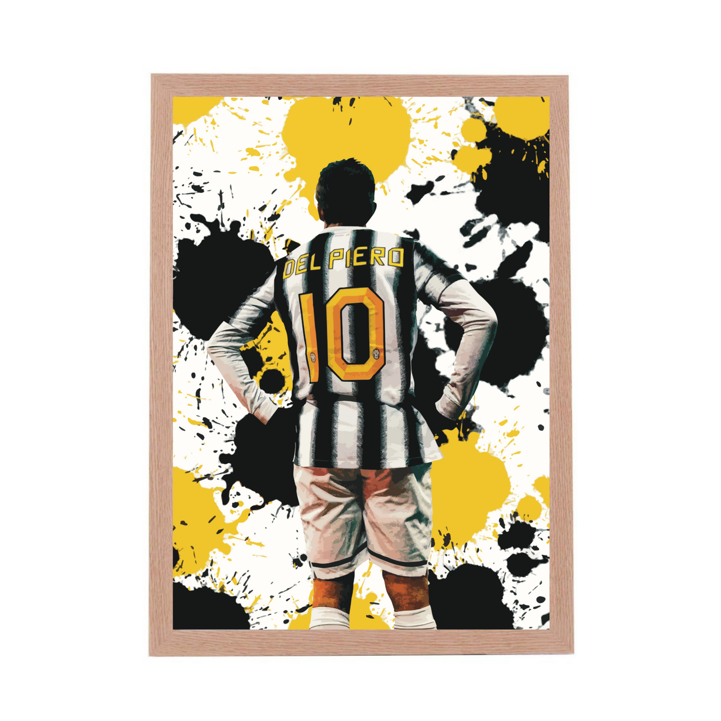 Alex Del Piero Juventus Stampa Grafica Alta Qualità