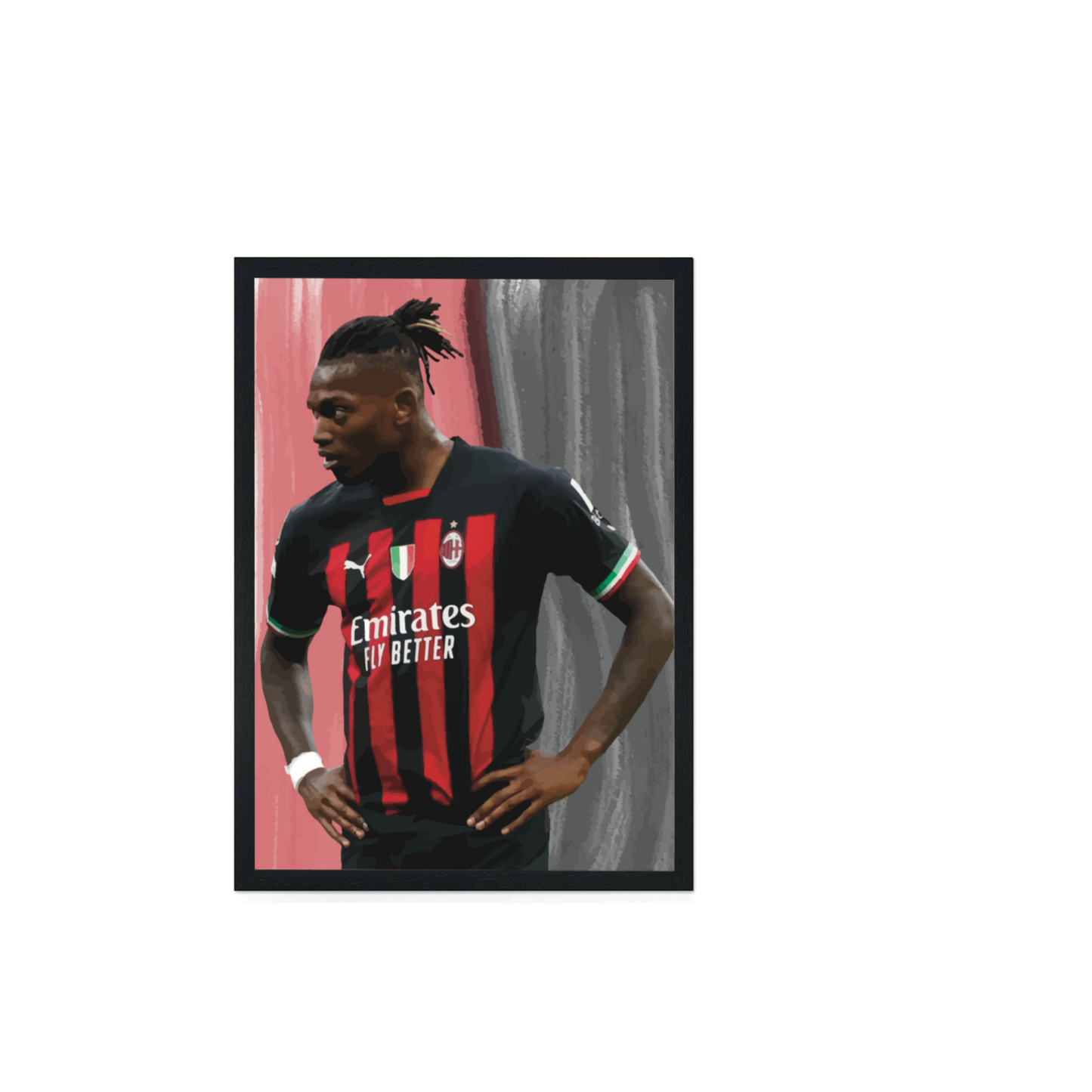 Leao A.C. Milan Stampa Grafica