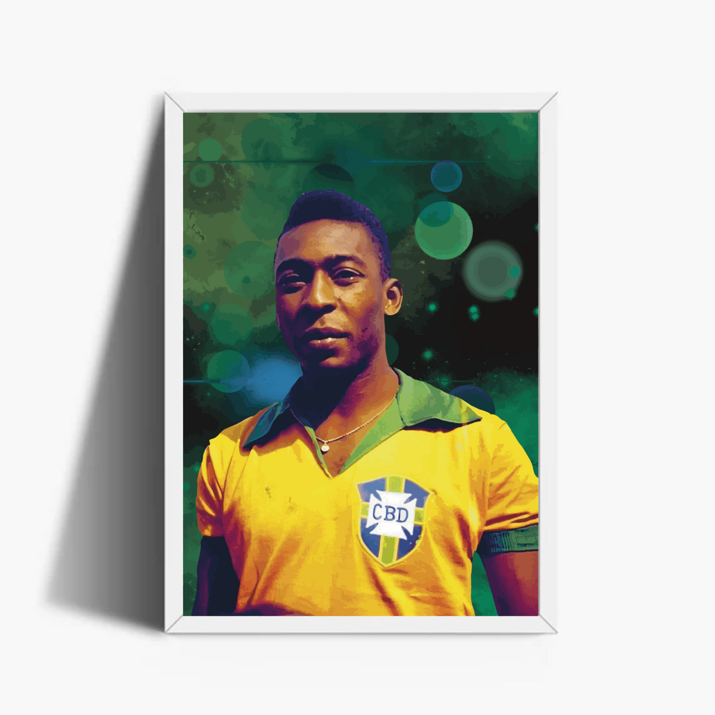 Pelé Brasile Stampa Grafica