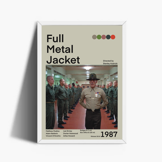 Full Metal Jacket  Film 1987 Stampa Grafica Alta Qualità