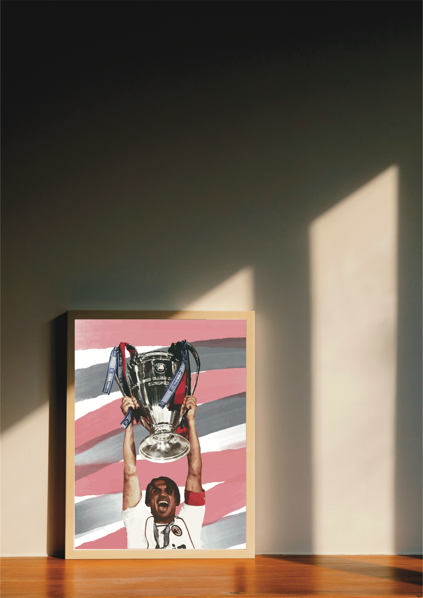 Paolo Maldini A.C. Milan Stampa Grafica