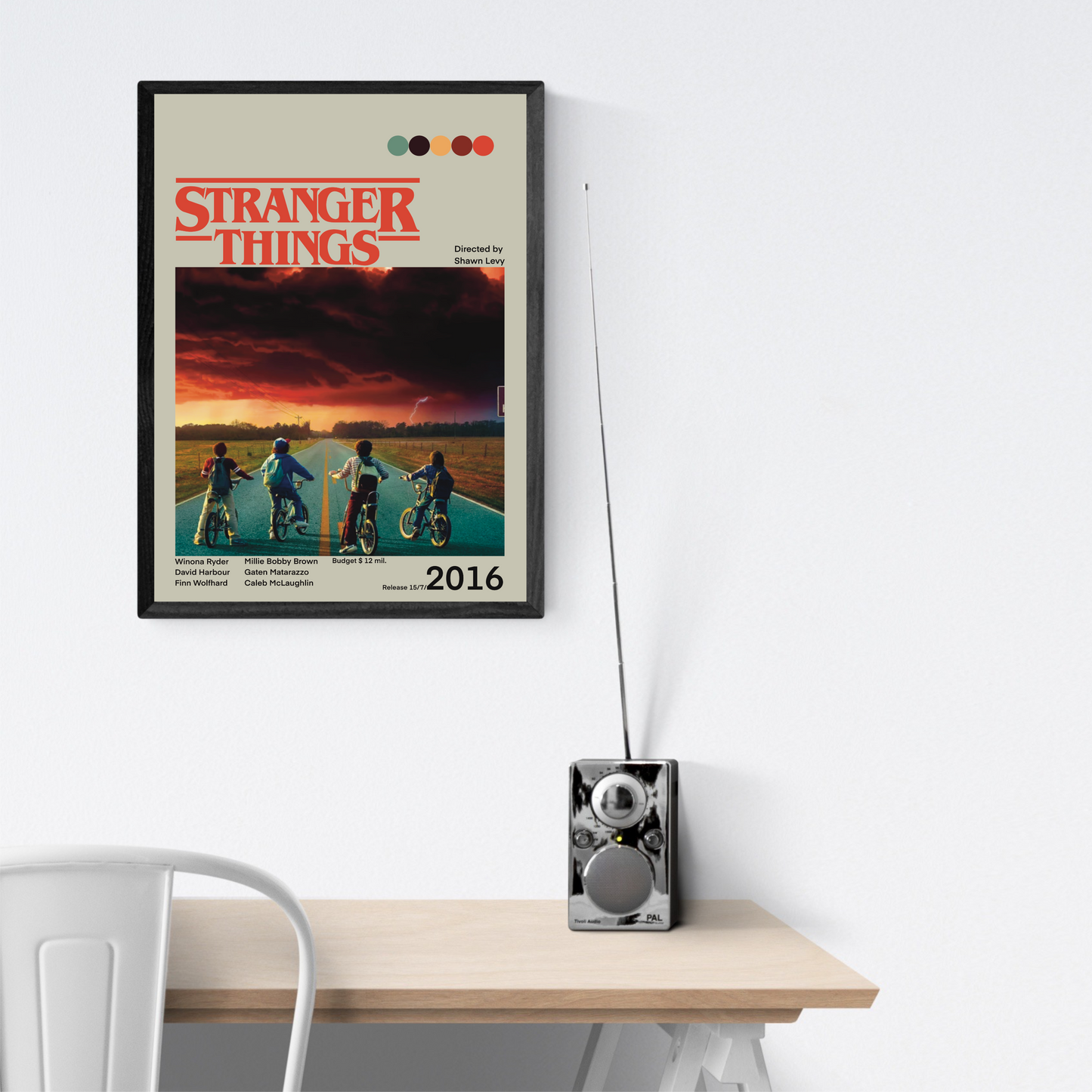 Stranger Things 1 Stampa Grafica Alta Qualità