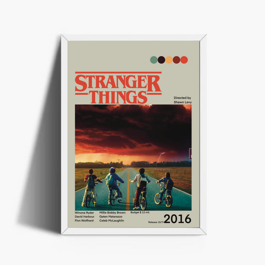 Stranger Things 1 Stampa Grafica Alta Qualità