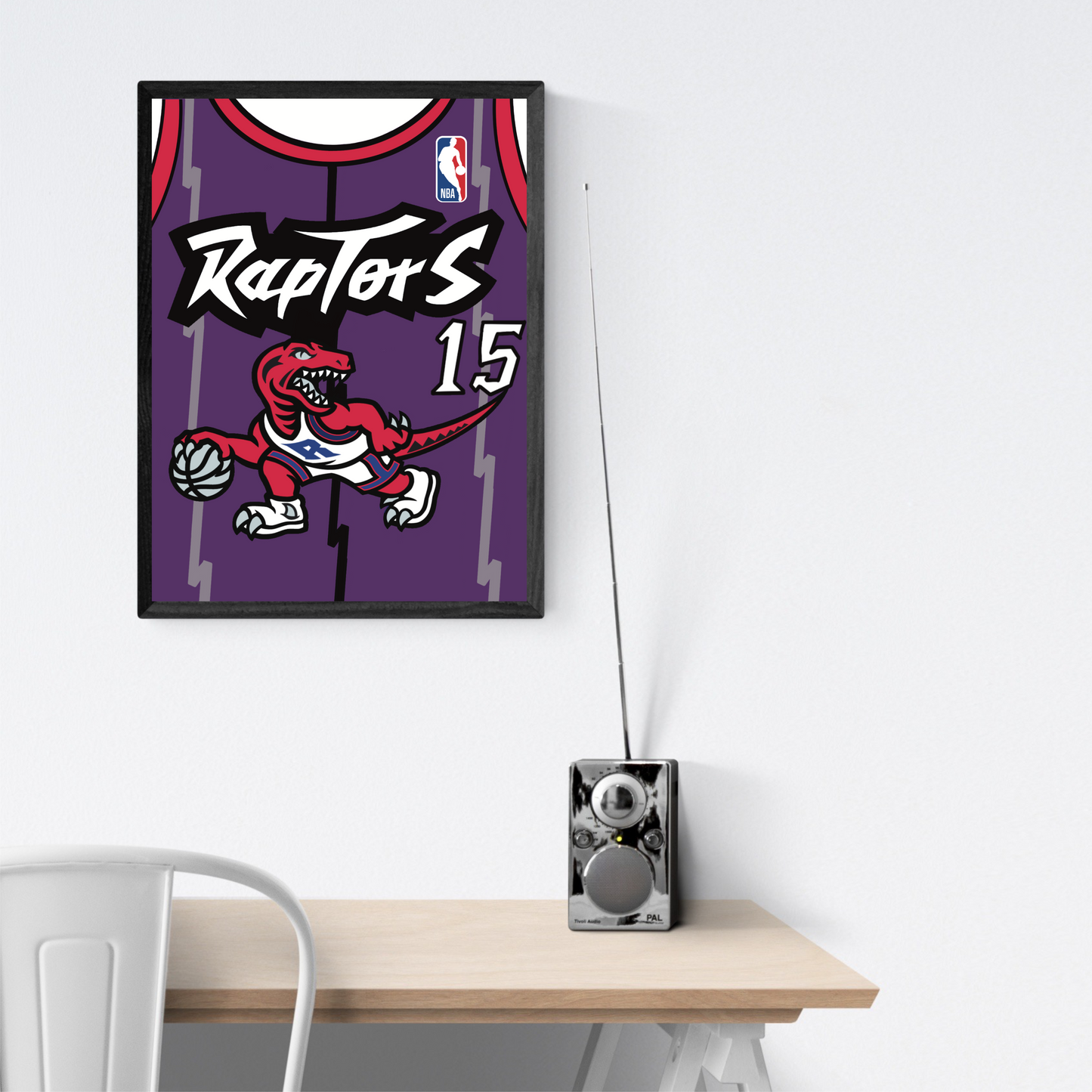 Toronto Raptors 1999 #15 Jersey Design