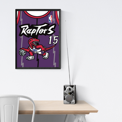 Toronto Raptors 1999 #15 Jersey Design