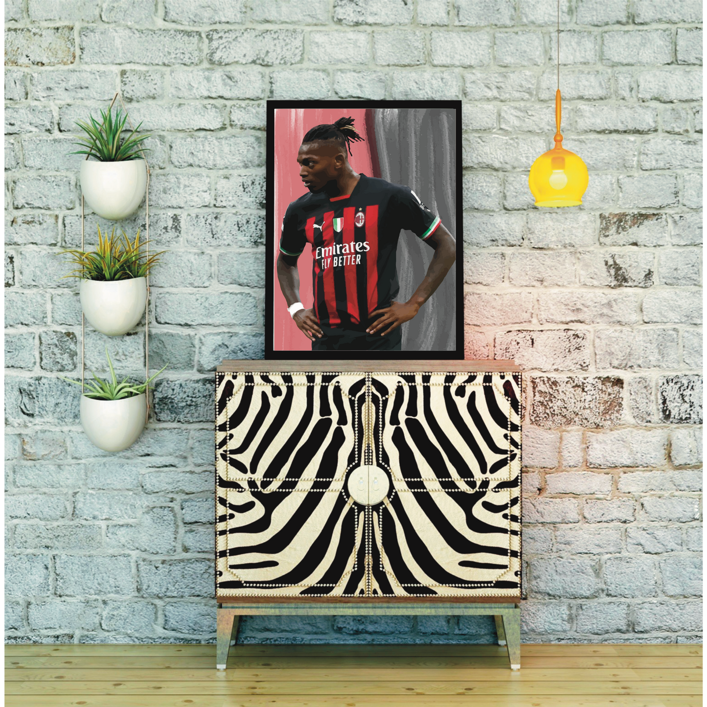 Leao A.C. Milan Stampa Grafica