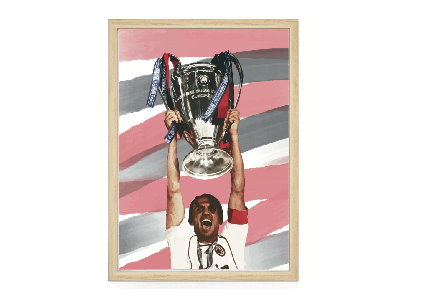Paolo Maldini A.C. Milan Stampa Grafica