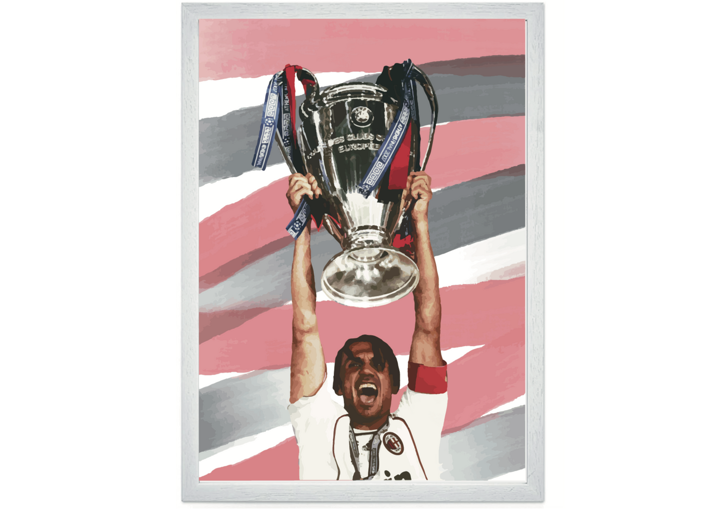 Paolo Maldini A.C. Milan Stampa Grafica