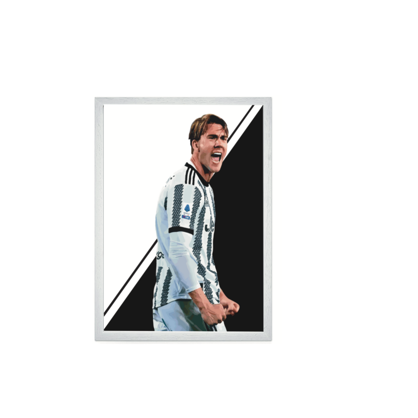 Vlahovic Juventus Stampa Grafica