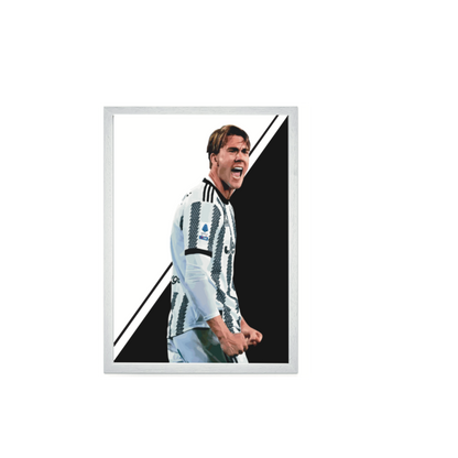 Vlahovic Juventus Stampa Grafica