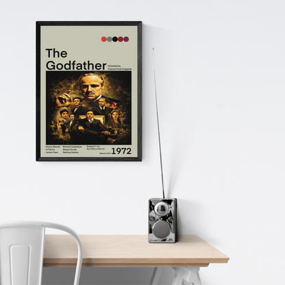 Il Padrino The Godfather 1972 Stampa Grafica Alta Qualità