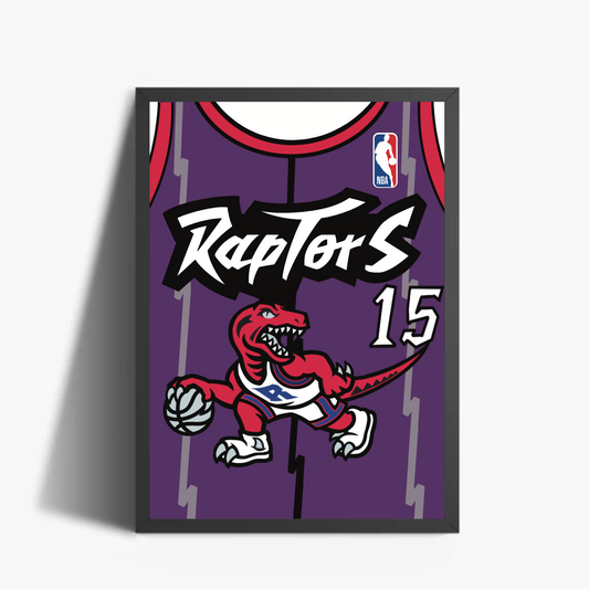 Toronto Raptors 1999 #15 Jersey Design