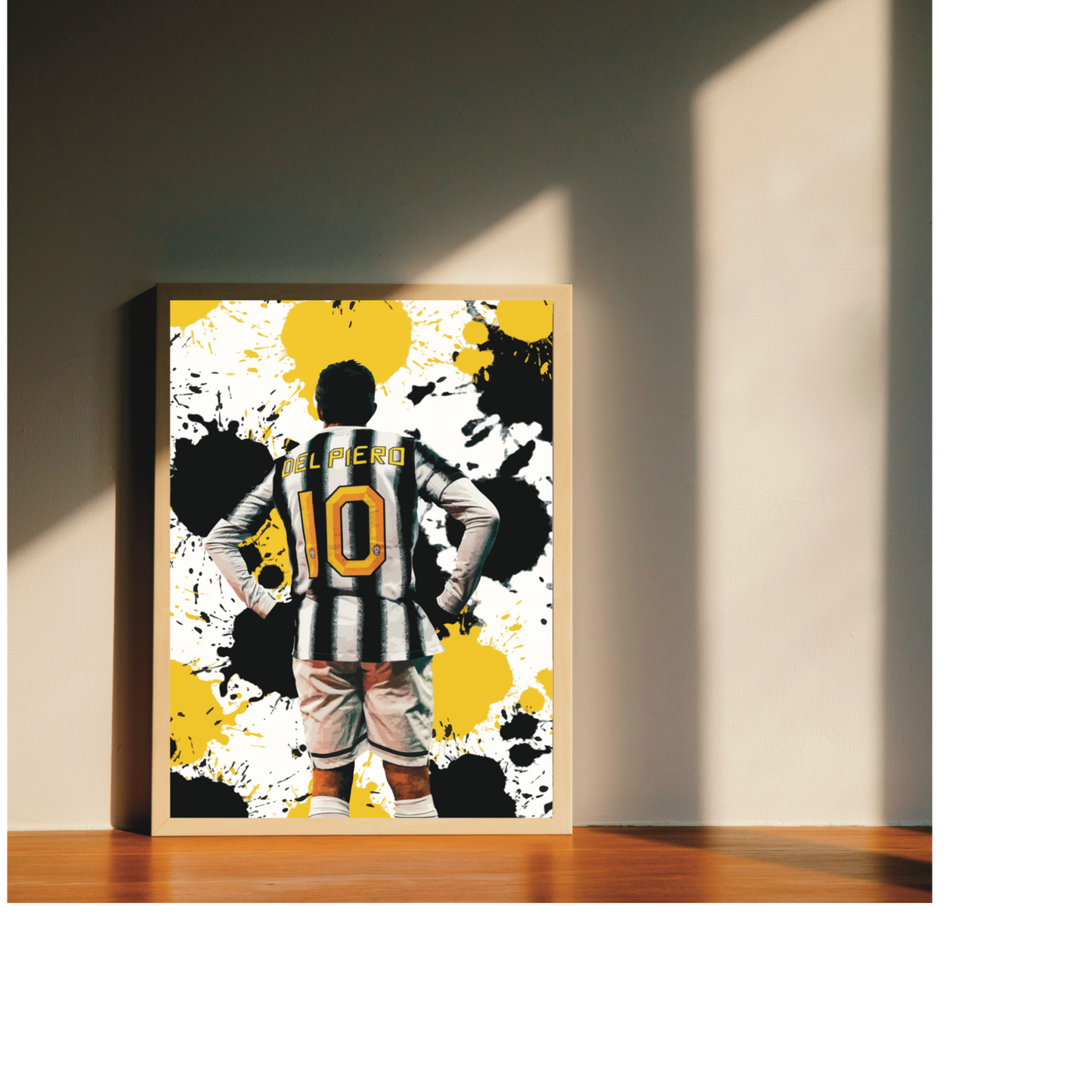 Alex Del Piero Juventus Stampa Grafica Alta Qualità