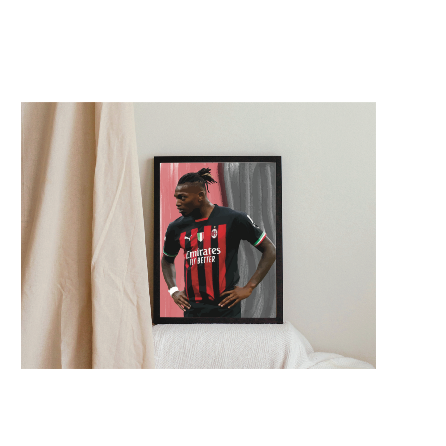 Leao A.C. Milan Stampa Grafica