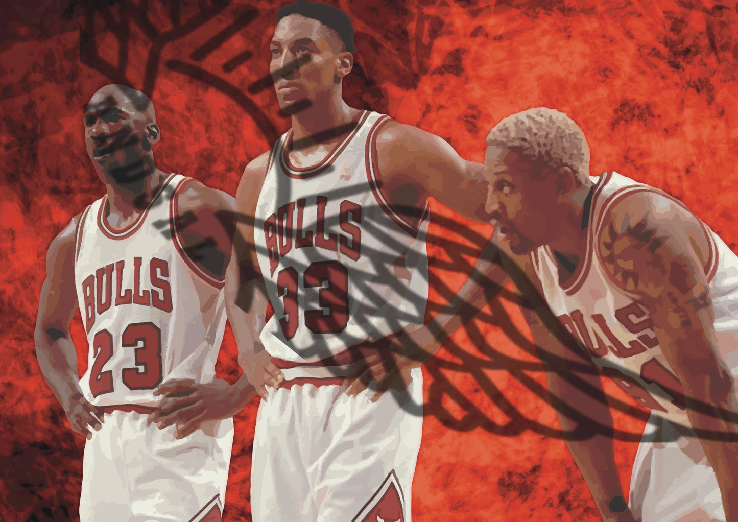 Chicago Bulls 1998 🔴⚫️ The Trio