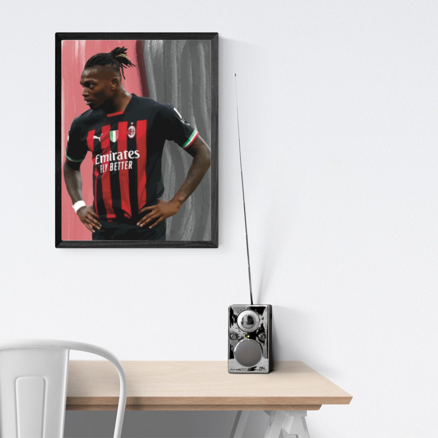 Leao A.C. Milan Stampa Grafica