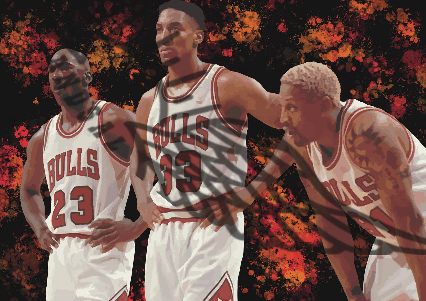 Chicago Bulls 1998 🔴⚫️ The Trio