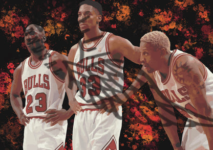 Chicago Bulls 1998 🔴⚫️ The Trio